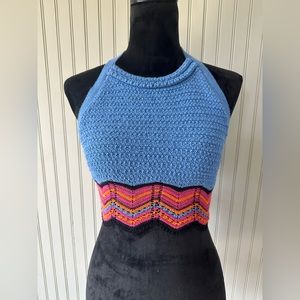 Crochet halter top